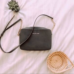 Michael Kors Leather Crossbody Bag
